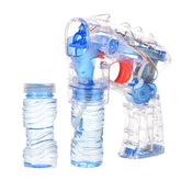 Clear Space Bubble Gun with Lights